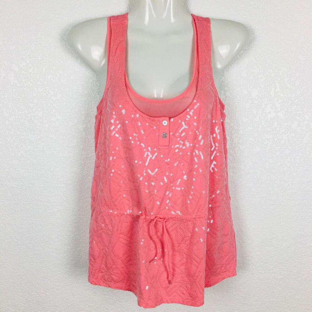 Armani Exchange sequin tank top size XS